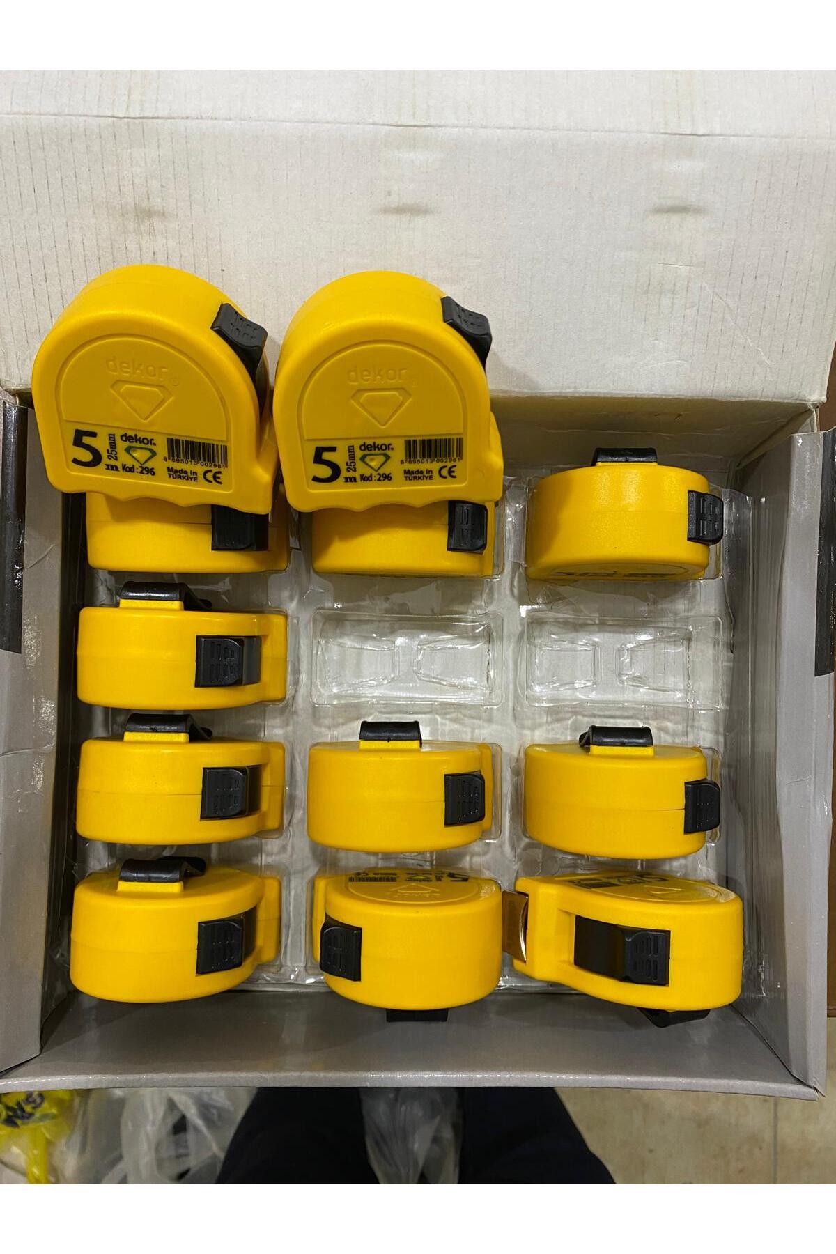 4 ADET HEDEFİM METRE 25 MM 5 mt