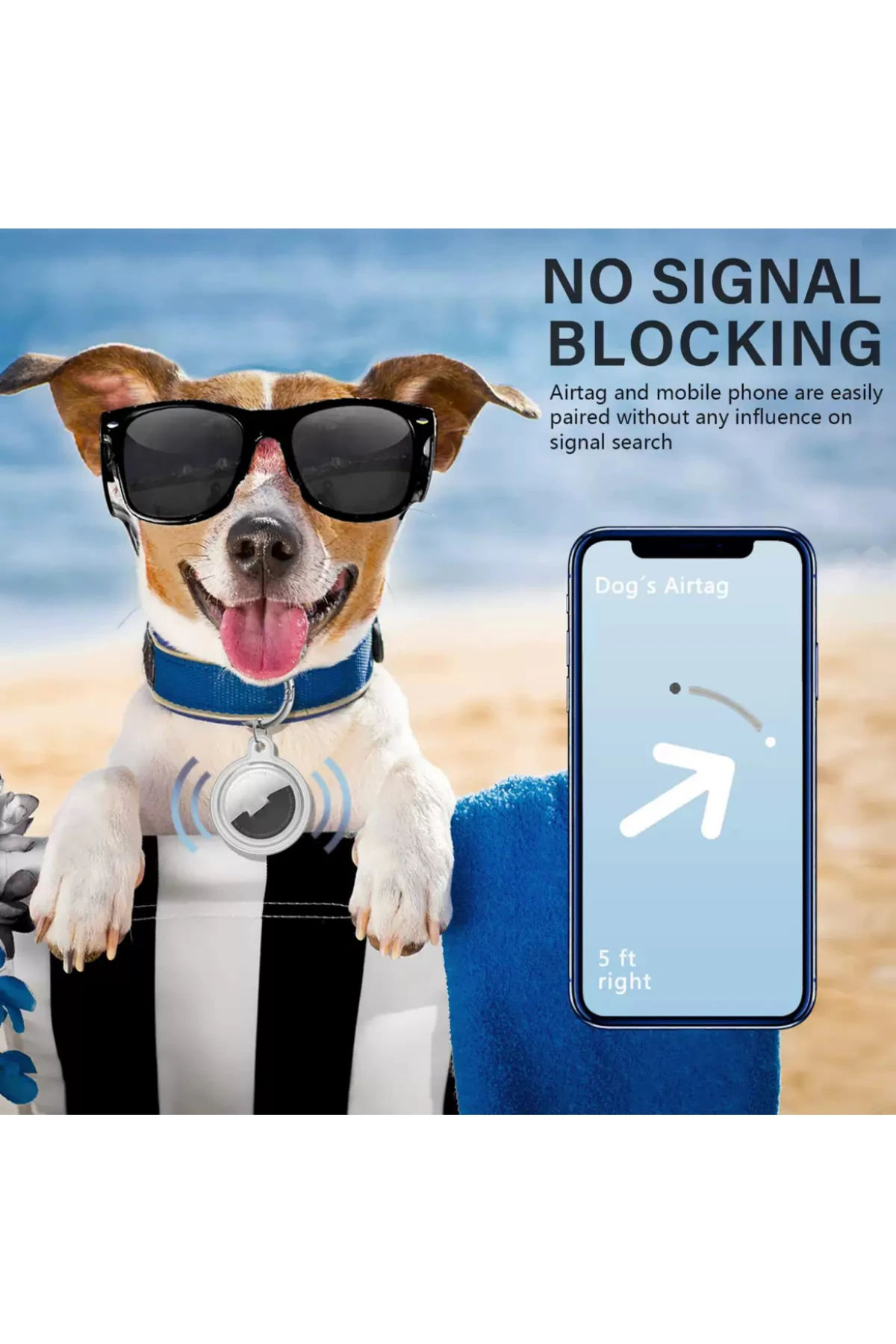 Airtag Şeffaf Su Geçirmez Koruyucu Kılıf Metal Anahtarlık Aparat Ve Dayanıklı Silikon