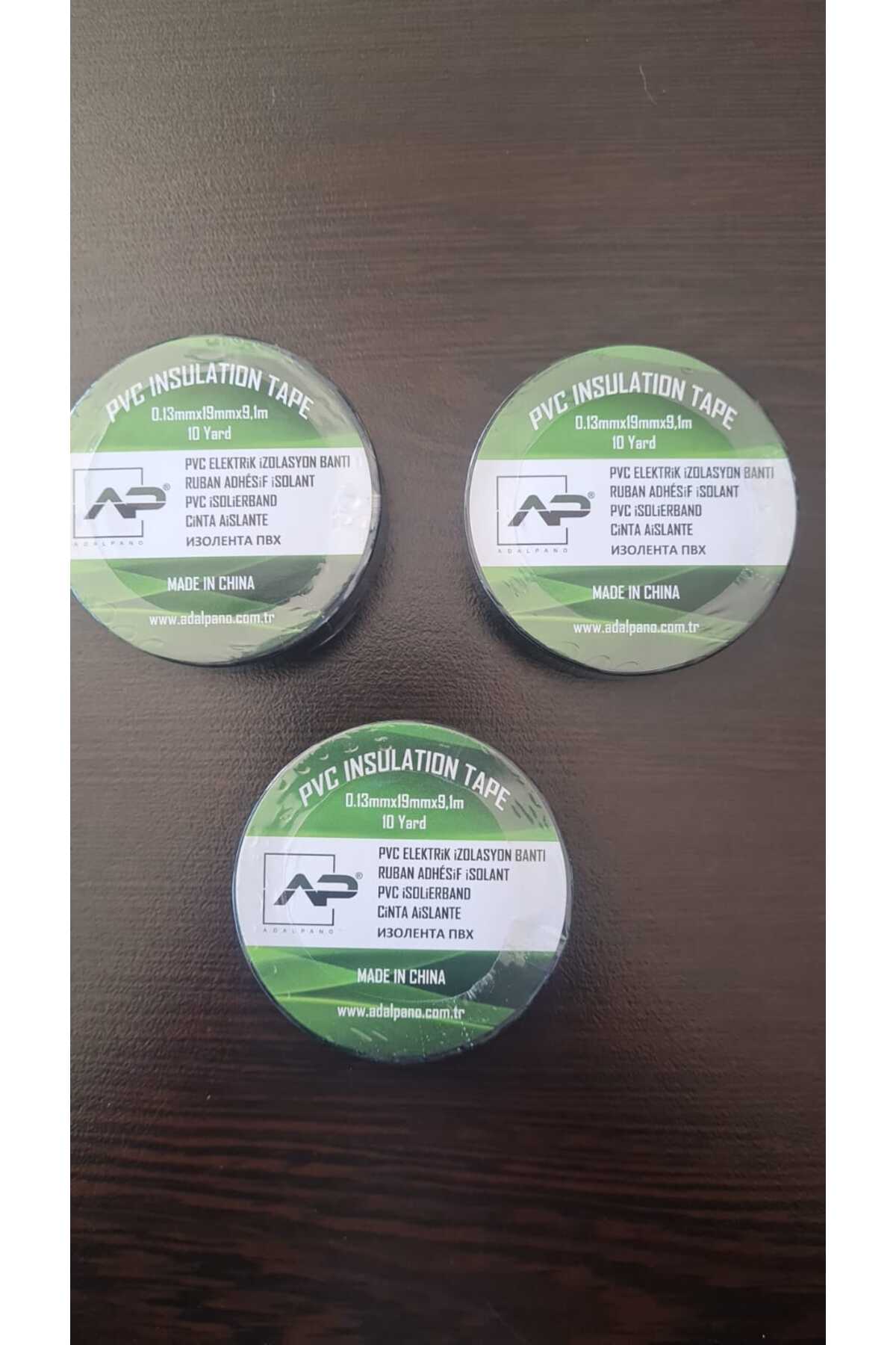 Cok Amaçlı Pvc Elektrik Koruma Bandı (3 Adet)