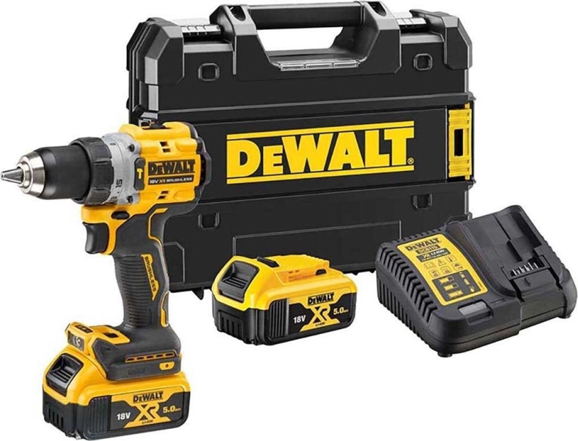 DEWALT DCD805 ( 90NM ) Darbeli Şarjlı Vidalama+2 x 5 Ah Akü + 1 x Dolum Cihazı