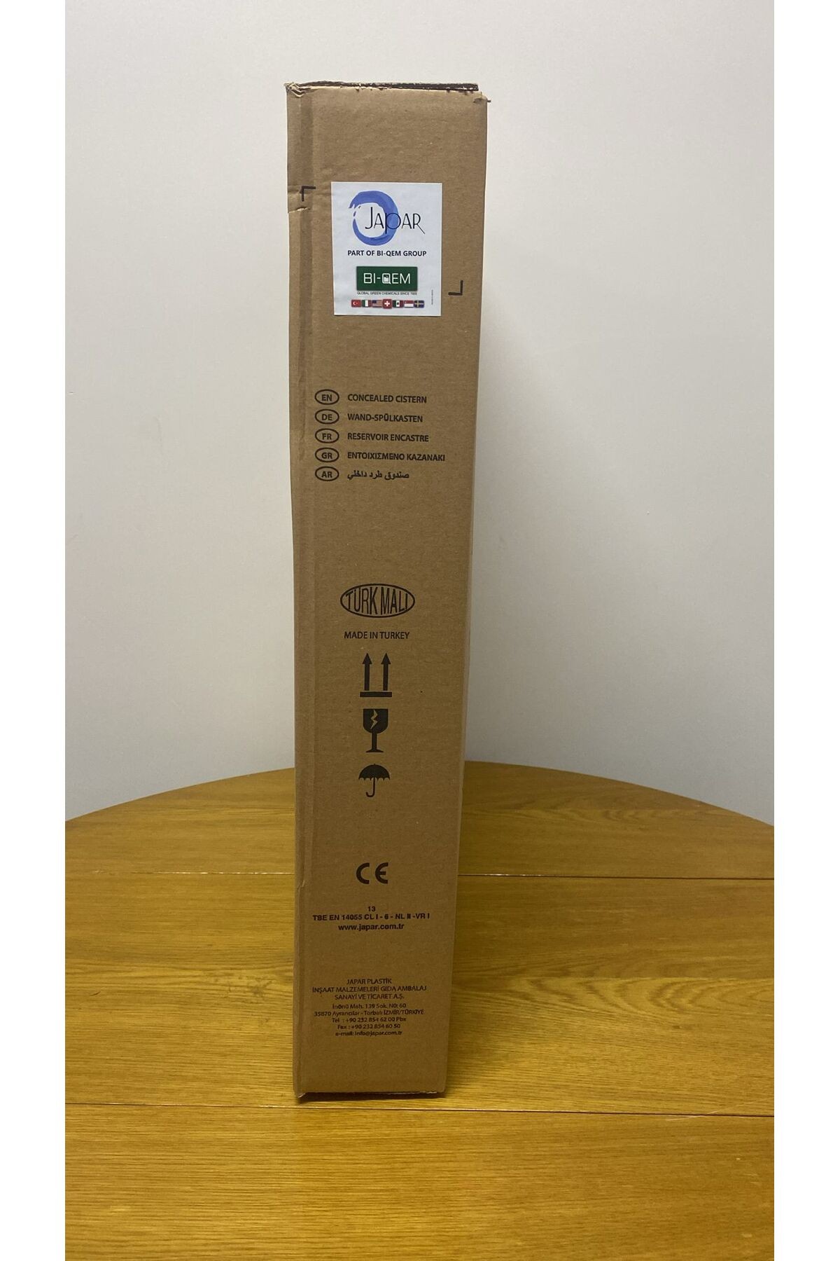 Adnoss Japar ProEcos 80mm Hela Taşı Çift Kademeli Gömme Rez.(510199)+Kontrol Paneli Mat Krom(500148)