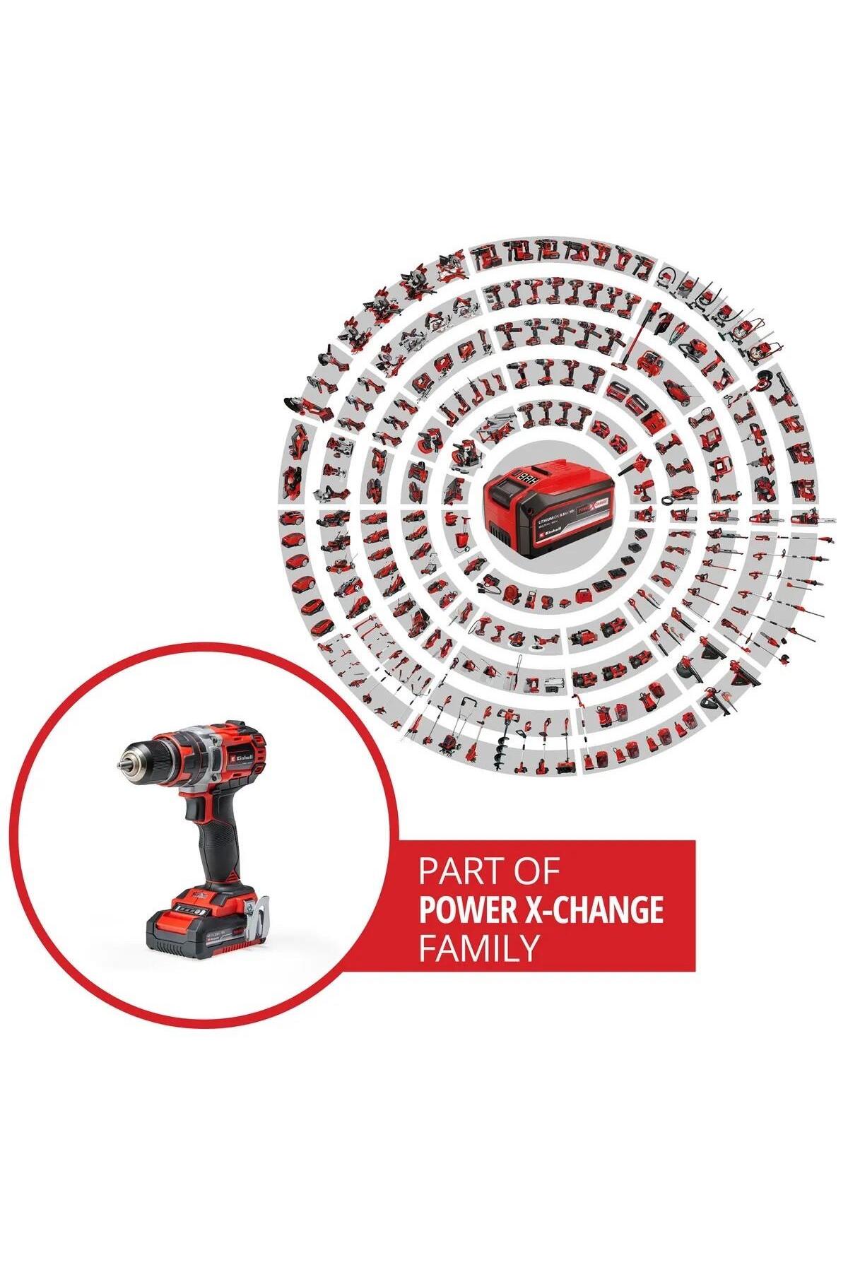 TP-CD 18/50 Li-i BL (2x2,0Ah) Çift Akülü Darbeli Vidalama - 4513940