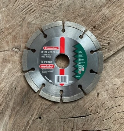 125 mm Elmas Disk Kanal Açma Makina Bıçağı Beton Seramik