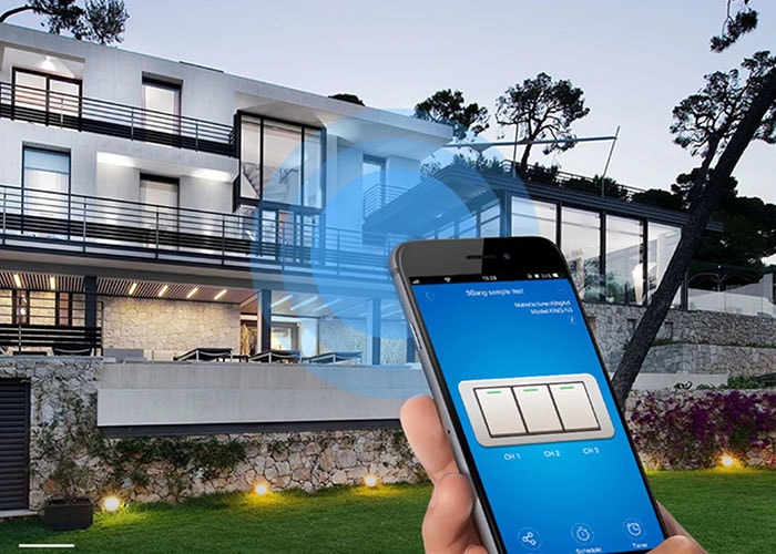 Swapp SL-EG33 Kablosuz ve Dokunmatik Aydınlatma Anahtarı 3lü Wifi Tuya Destekli