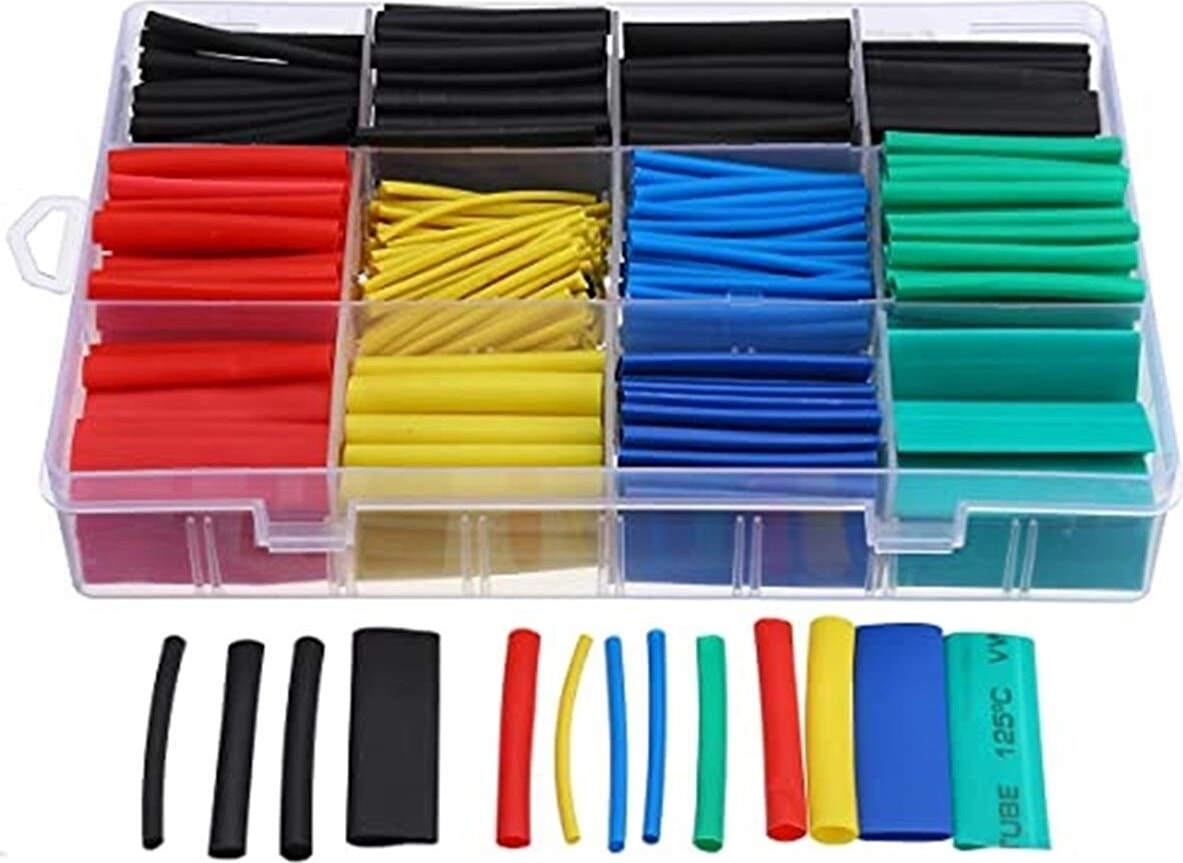 750'LI Kutulu Heat Shrink Makaron Daralan Kablo Tamir Seti