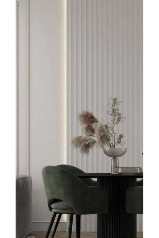 Akyürek Lb 3821 Model Soft Beyaz Renk Dekor Profil Duvar Kaplama Panel Lambri