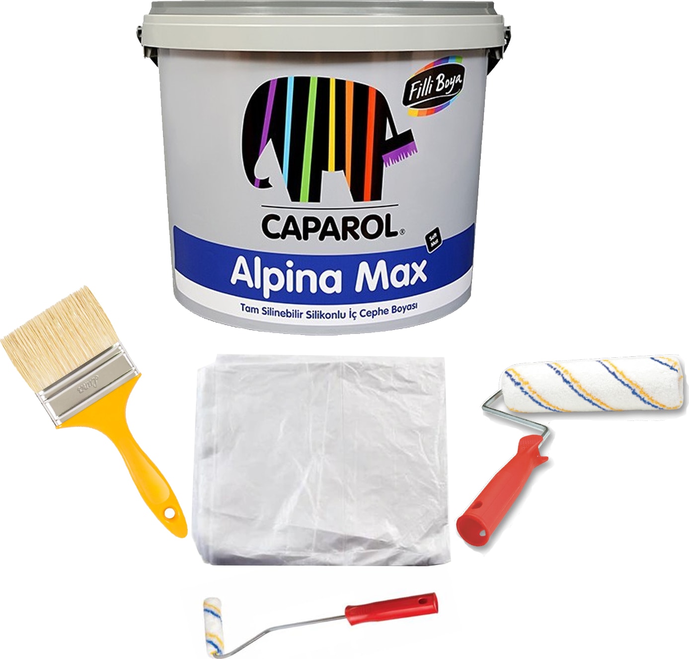 İç Cephe Boya Paketi Alpinamax Lületaşı 15 lt