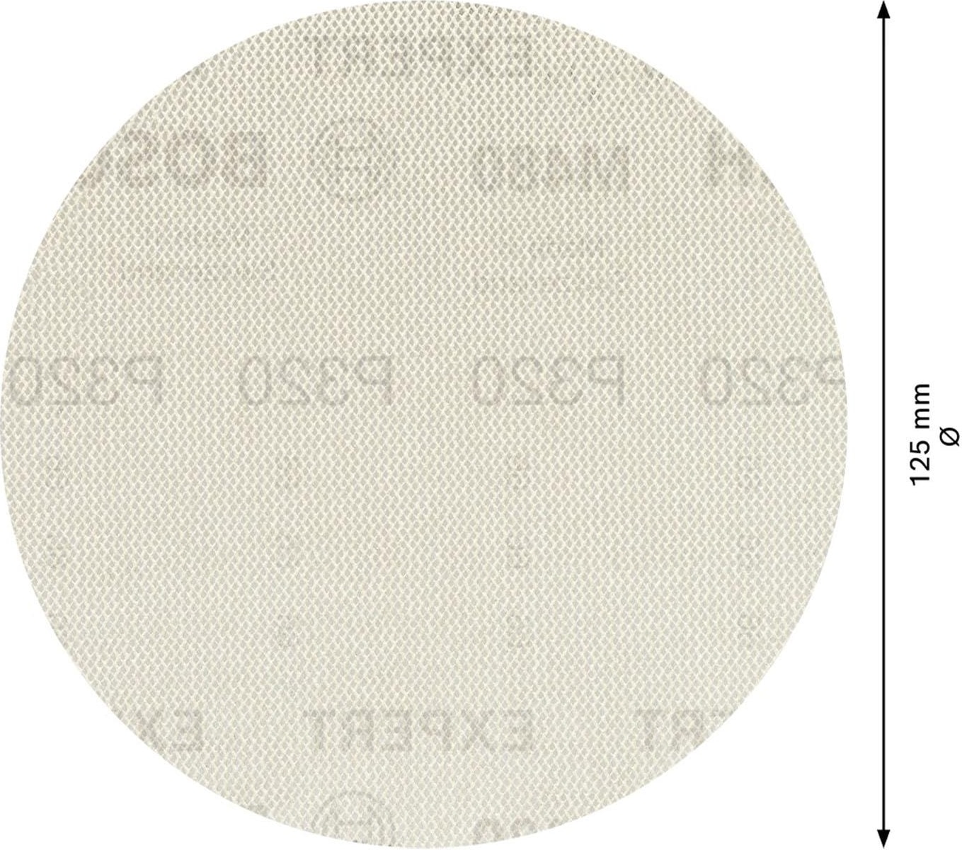 BOSCH M480 125 mm 320 Kum Elek Telli Ağ Zımpara 2608900678