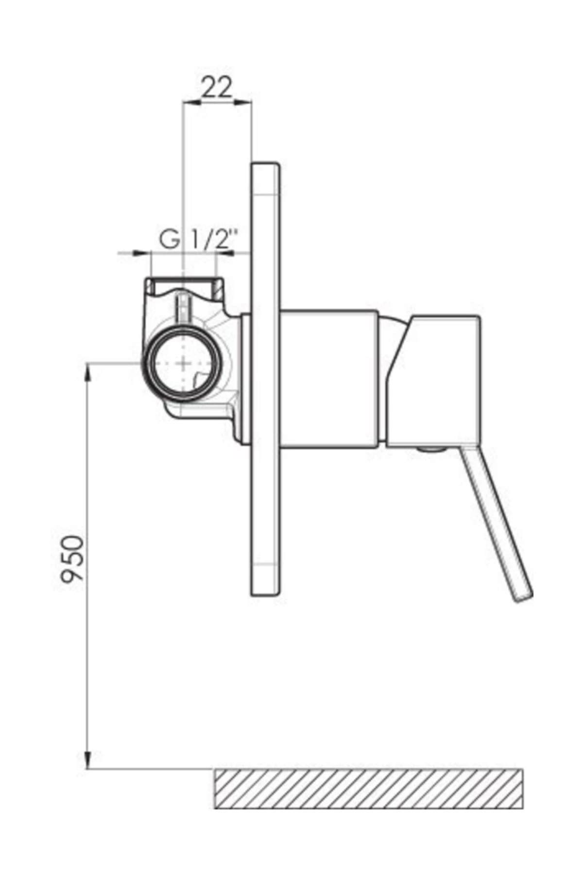 Ankastre Duş Seti Tulio