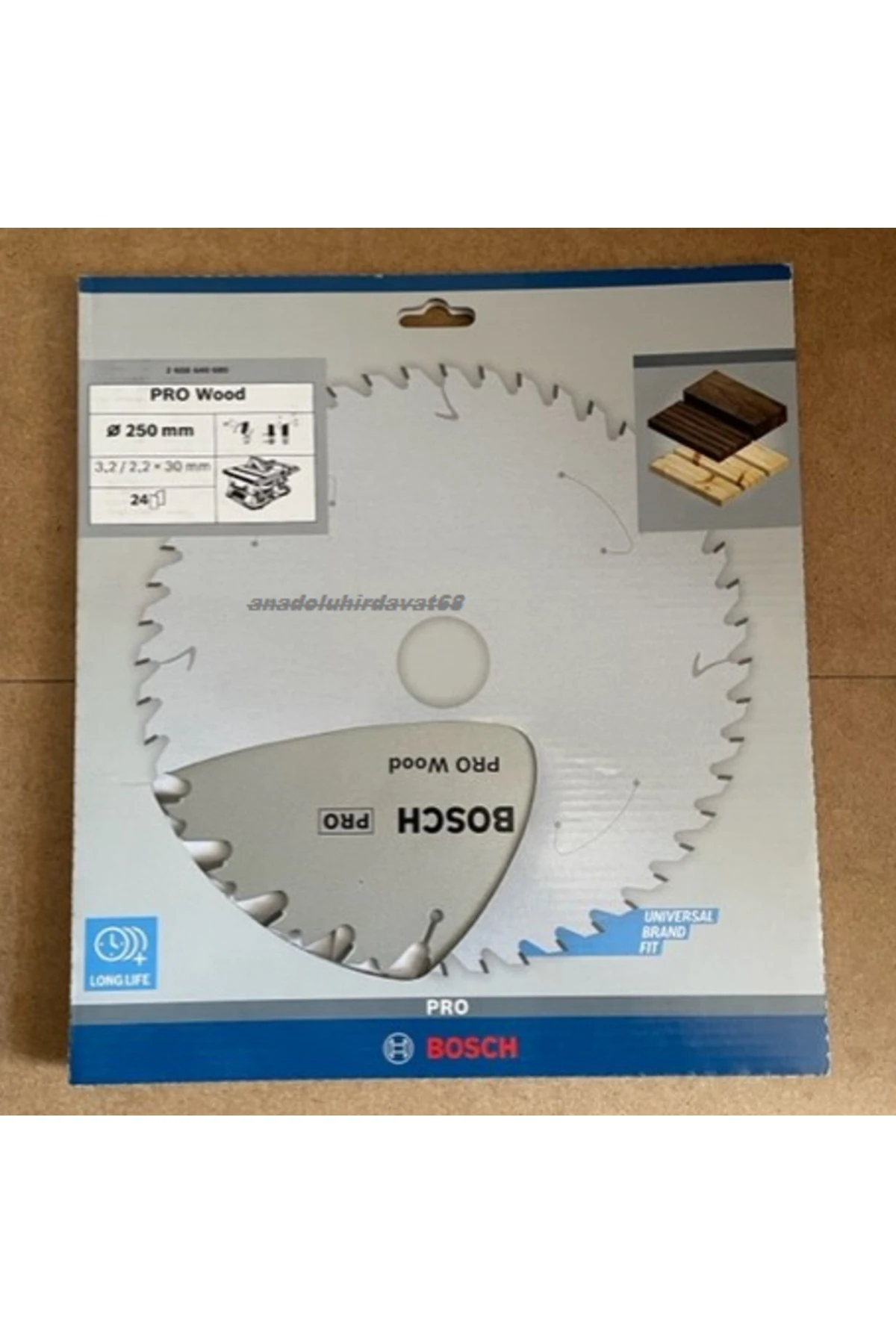 PRO 250mm SUNTA KESME TESTERESİ MDF AHŞAP KESME TESTERESİ 24DİŞ