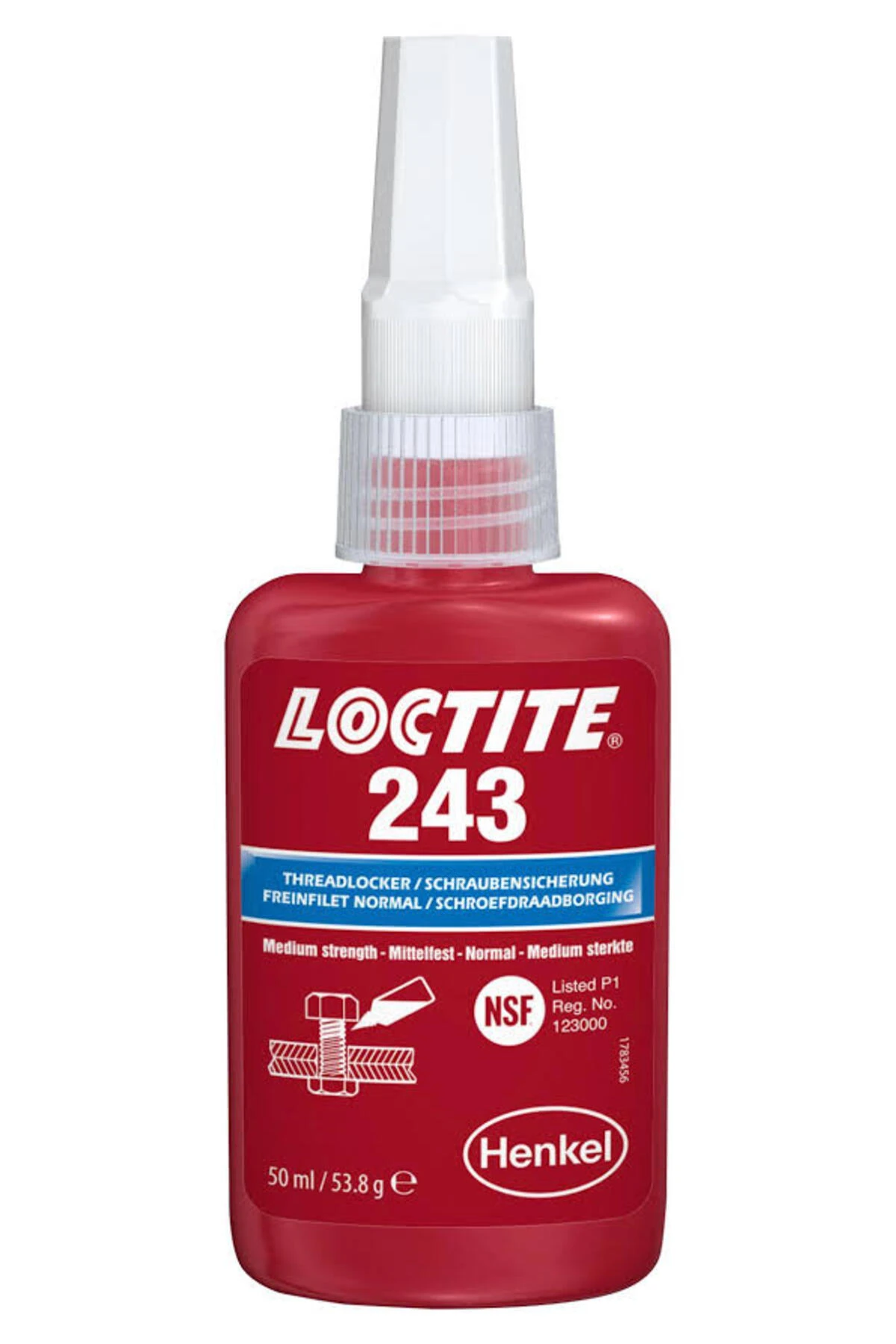 Loctıte 243 Orta Mukavemetli Sabitleyici 50ml Loctite