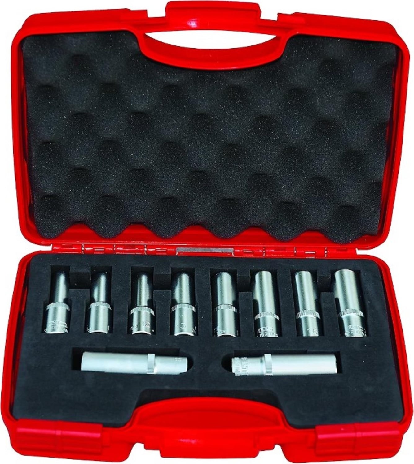 Altı Köşe Derin Lokma Anahtar Takımı 1/2” 10 Parça 1108 00 6010