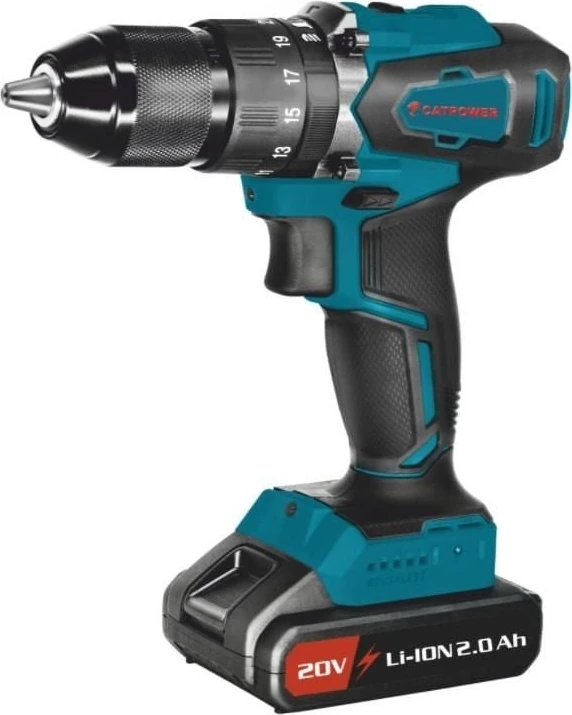 Cat Power 4111 Akülü Darbeli Vidalama Matkap 20 Volt