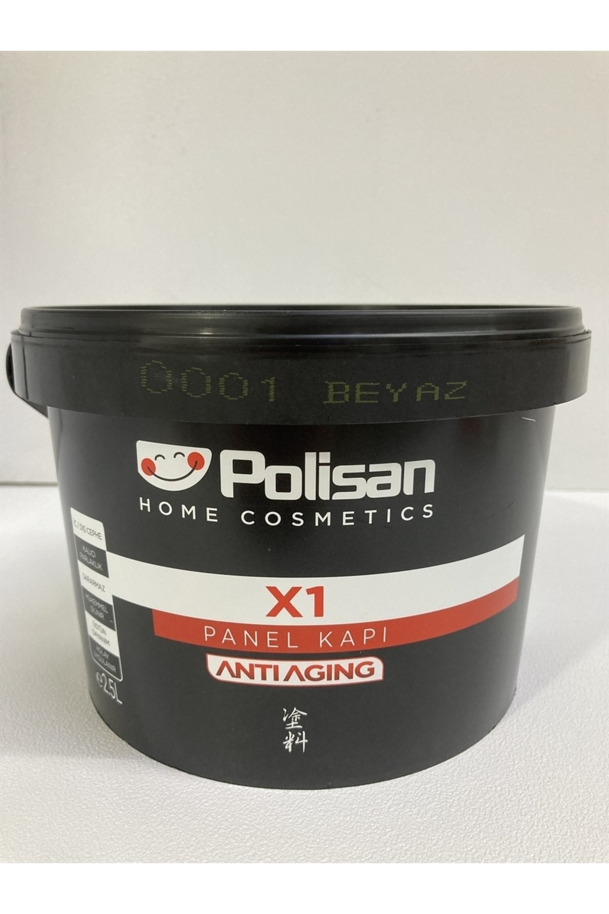 X1 Panel Kapı Boyası Beyaz 2,5 Lt