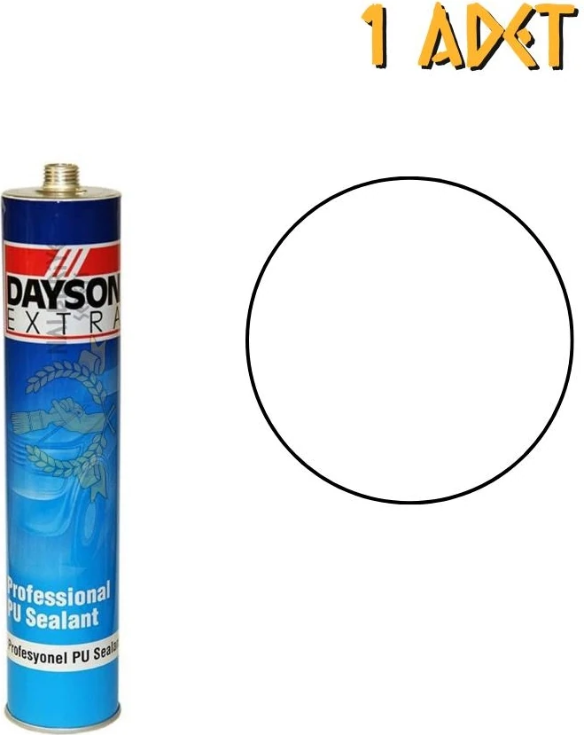 Dayson Extra Poliüretan Mastik Yapıştırıcı Beyaz 280 ml