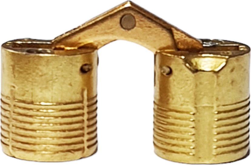Gizli Masa Menteşesi 14MM Metal Kırma Katlanır Menteşe - 2 Adet