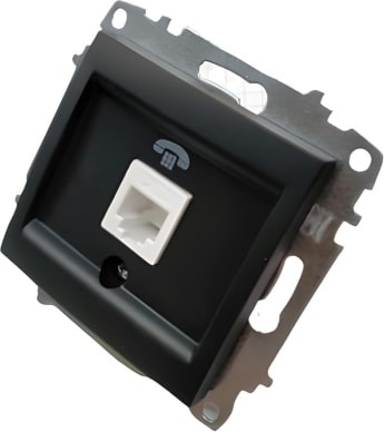 Zena Vega Vantablack Nümeris Telefon Prizi Çerçevesiz