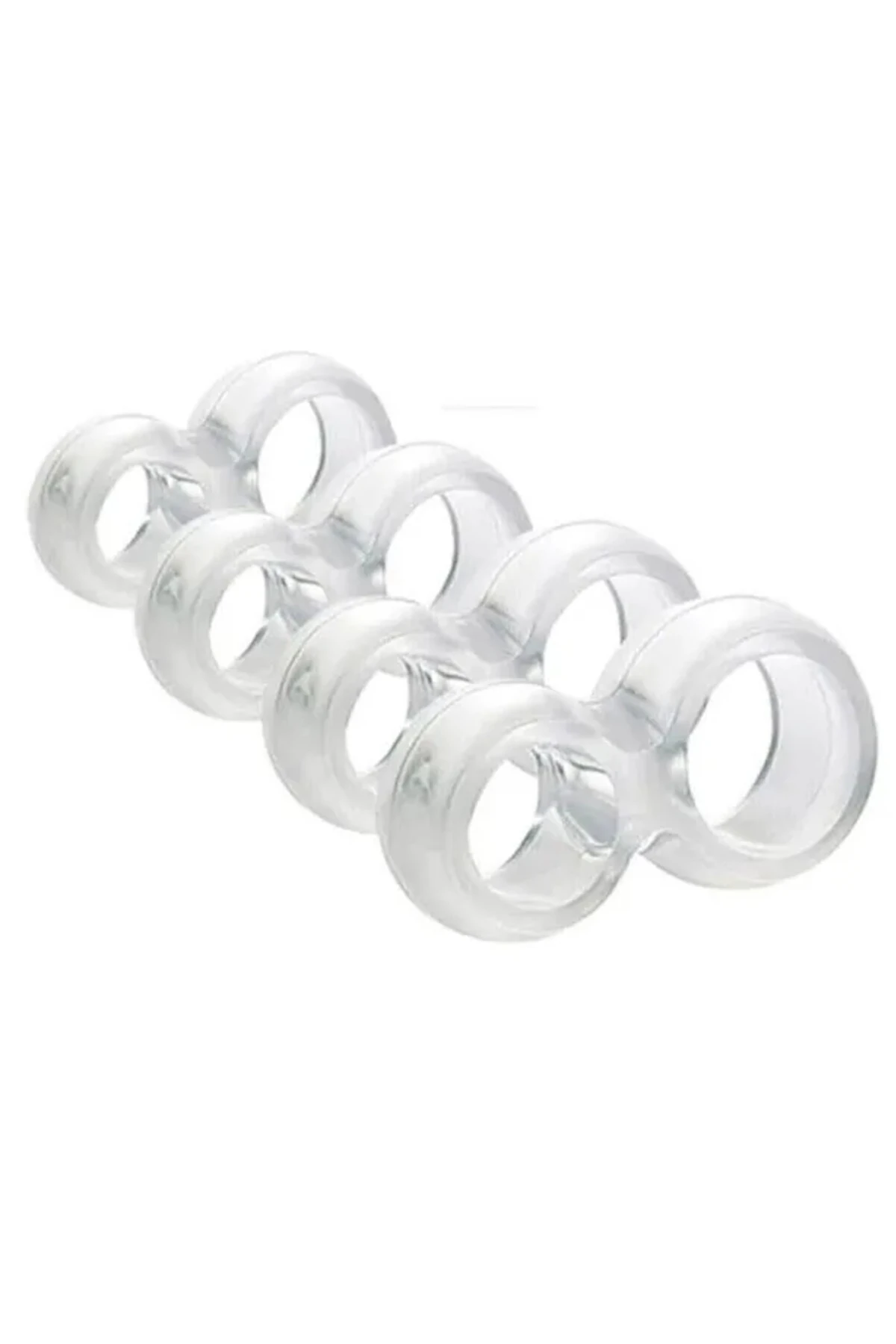 Şeffaf Silikon Kapı Kolu Stoperi | Duvar Koruyucu Kapı Durdurucu ve Pencere Tamponu 4 Adet