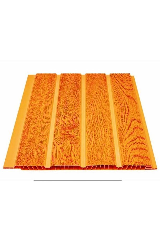 Fugalı Açık Meşe Plastik Pvc Duvar Tavan Lambiri / 30 Adet 20cm X 1,5 Metre - 9 Metrekare