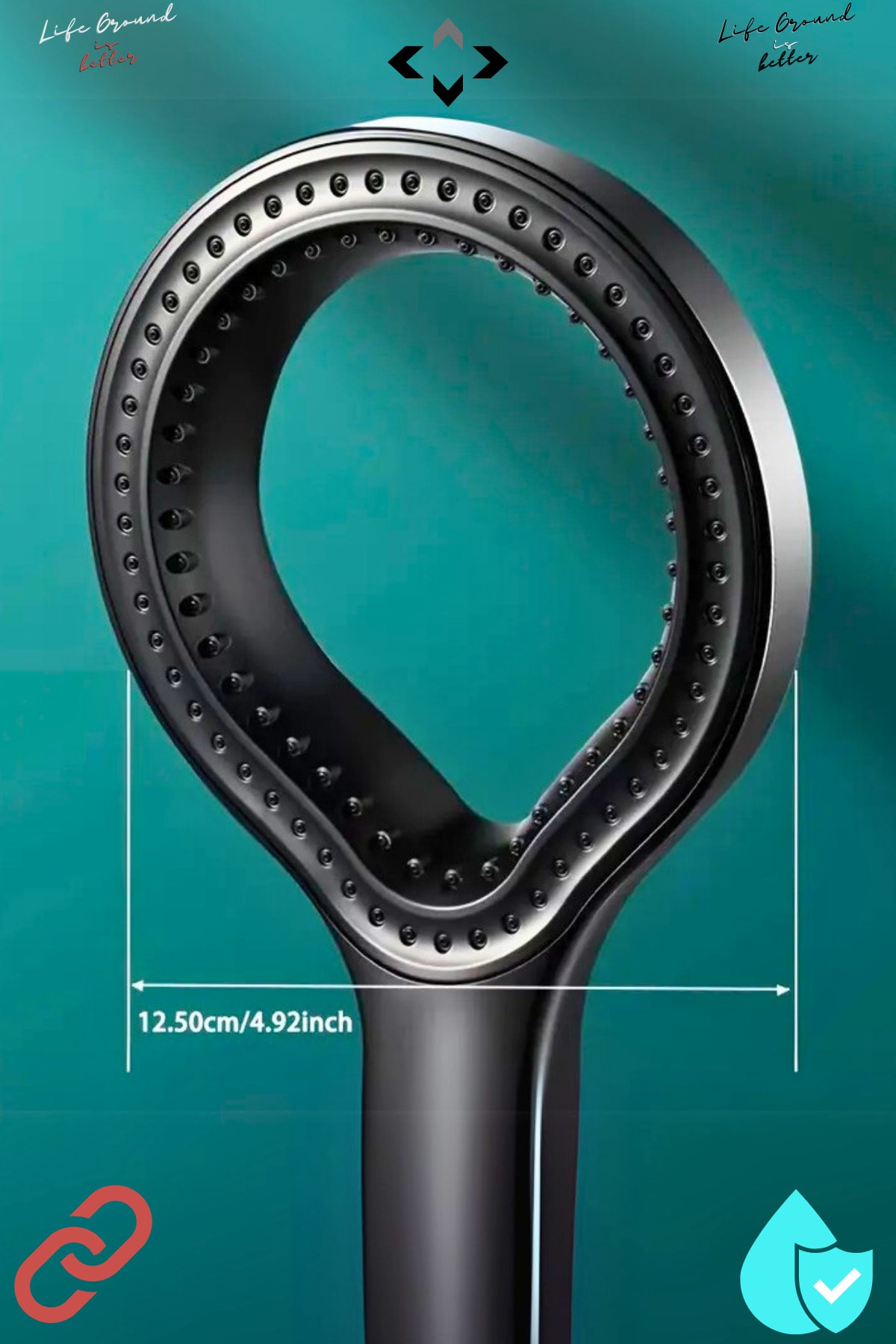 Trench Abs Shower Set Basınçlı Su Tasarruflu Modern Minimal Duş Başlığı Silikon Duş Hortumu Duş Seti