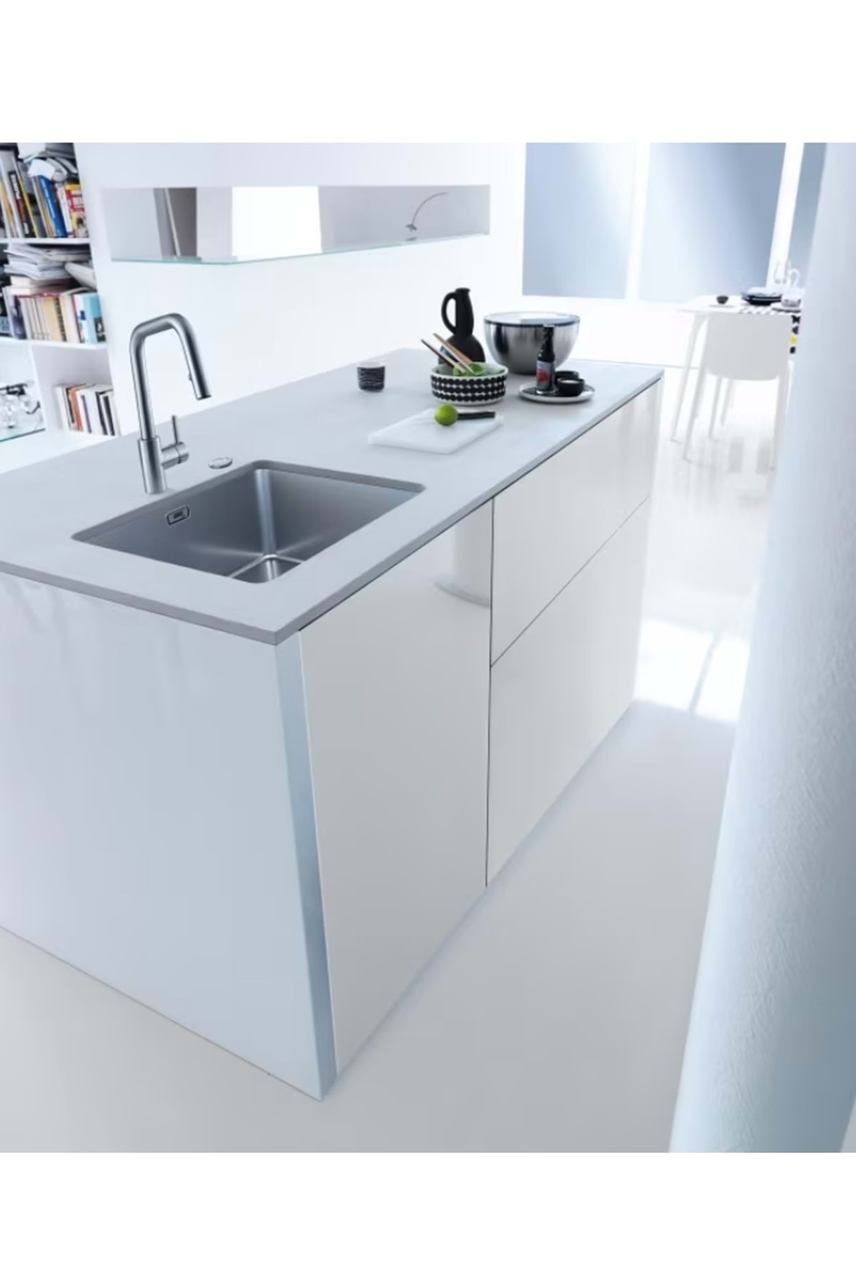 127.0655.173- Mythos Myx 210-55 Çelik Eviye