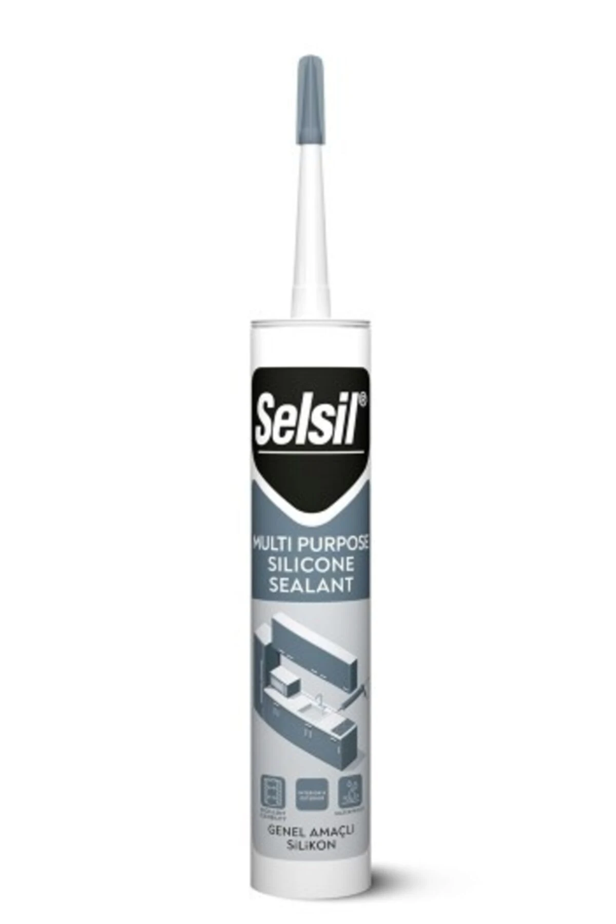 Genel Amaçlı Beyaz Silikon 280 gr