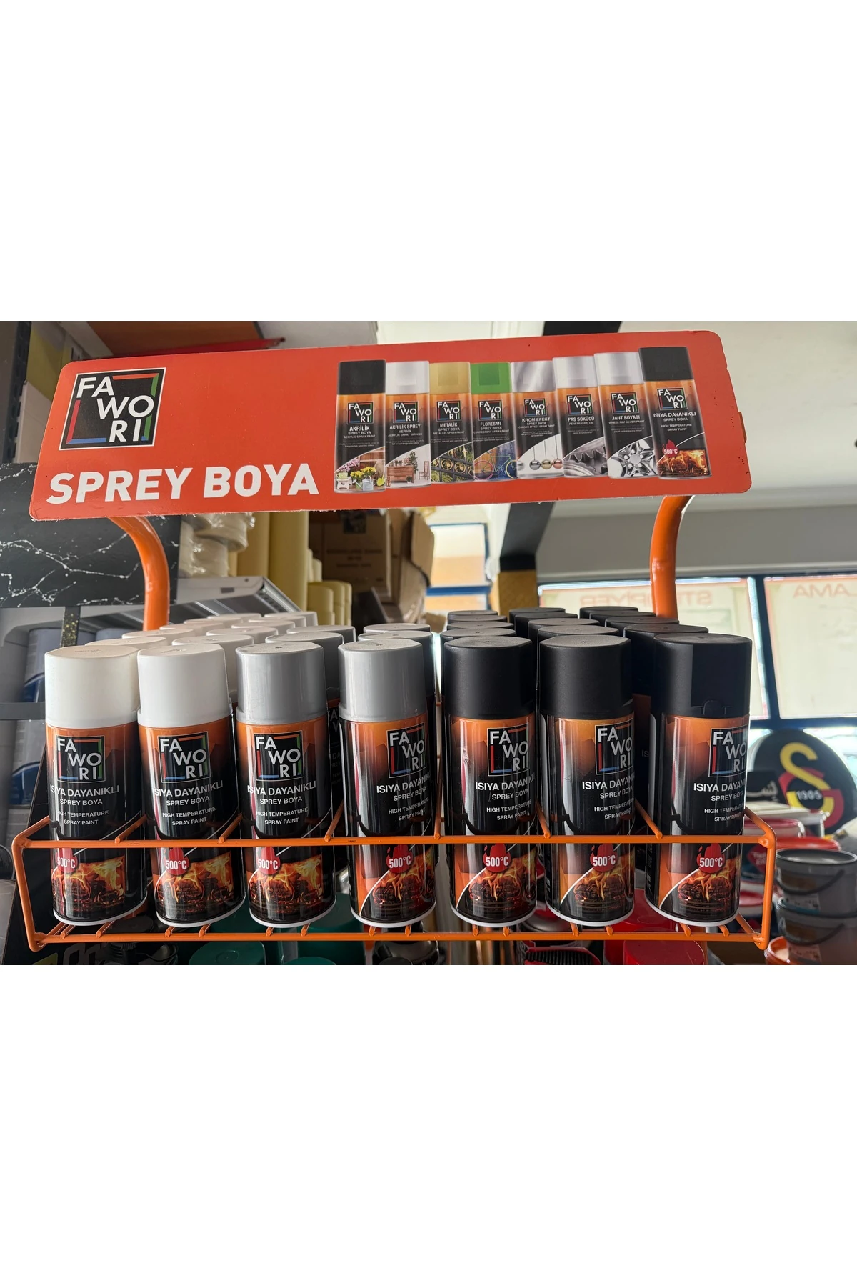 FAWORİ ISIYA DAYANIKLI SPREY BOYA