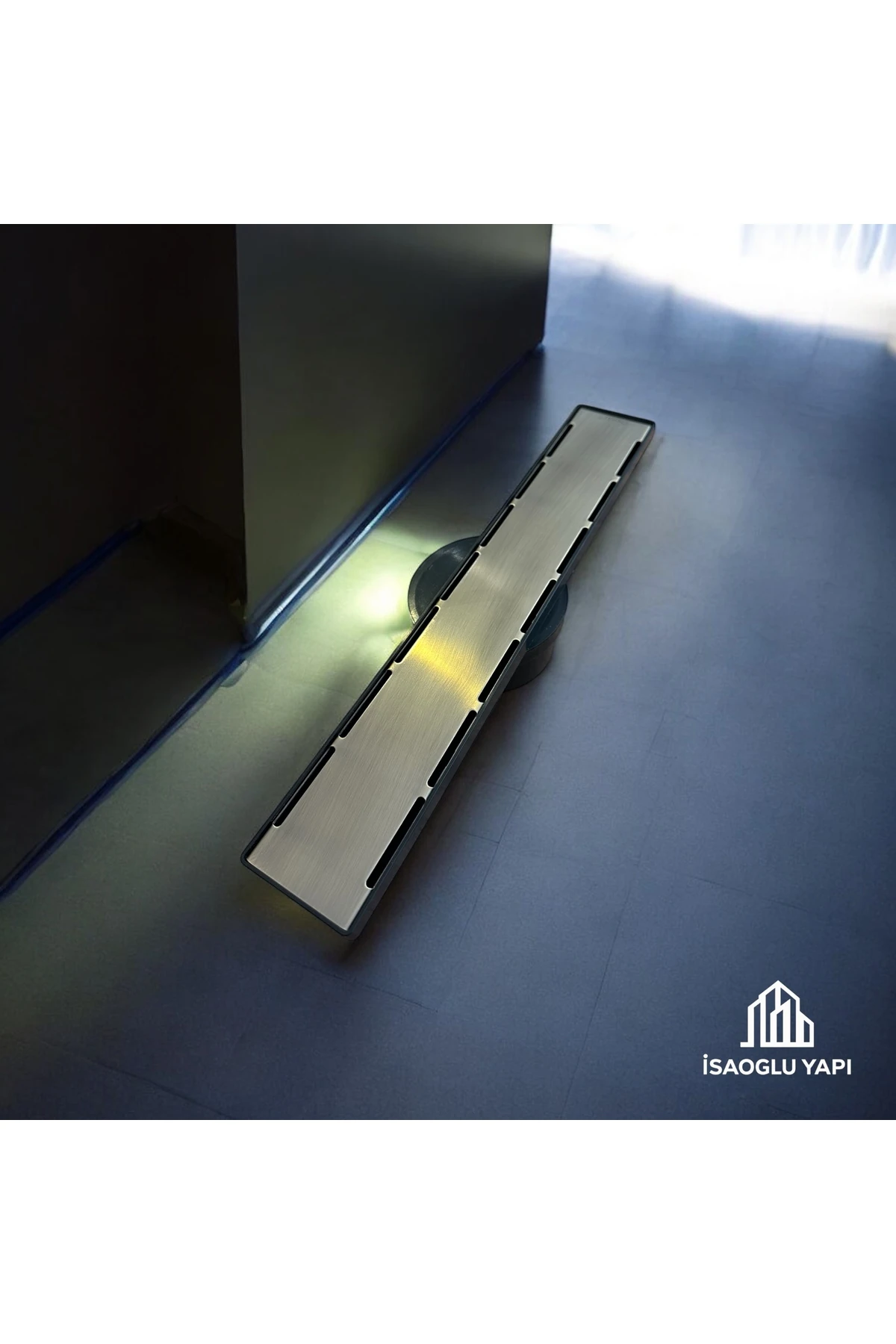 Antik Gold Duş Kanalı Antik Gold Duş Gideri 40 Cm Süzgeç