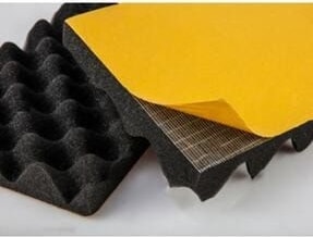 Edmpazar 60 Dns Yanmaz Yapışkanlı Yumurta Akustik Sünger 50 cm x 50 cm