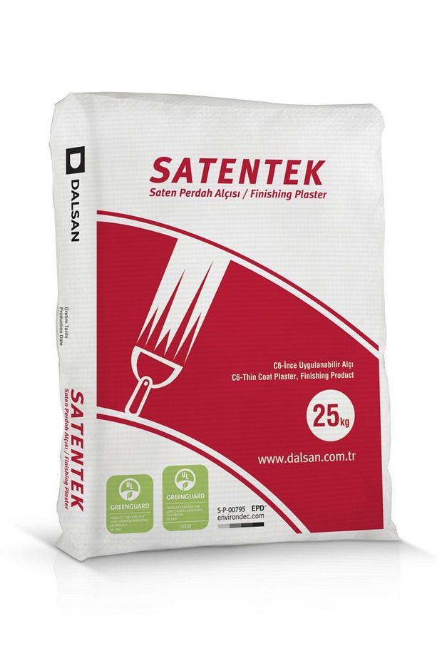 Saten Alçı Satentek 25 Kg.