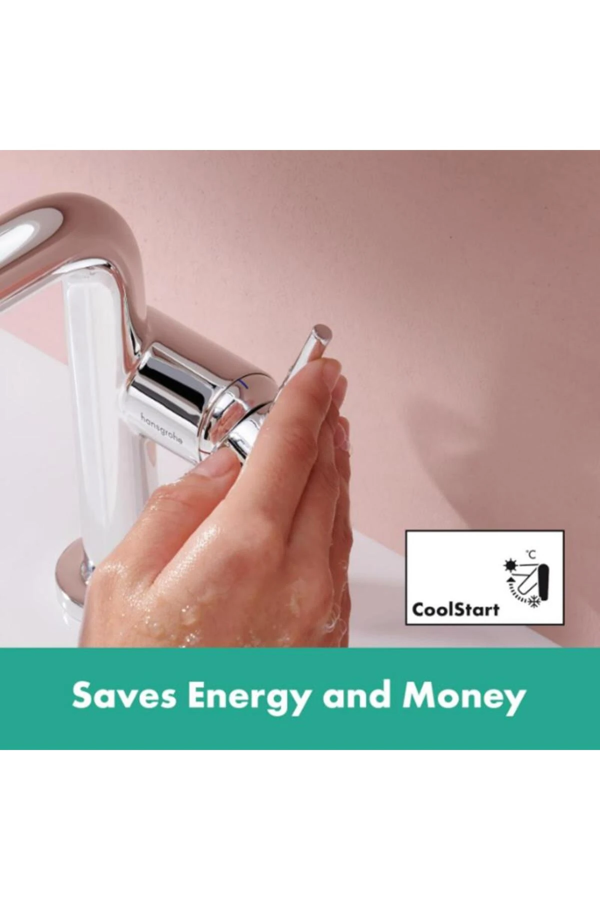 Tecturis S Lavabo Bataryası 110 Coolstart Krom 73320000