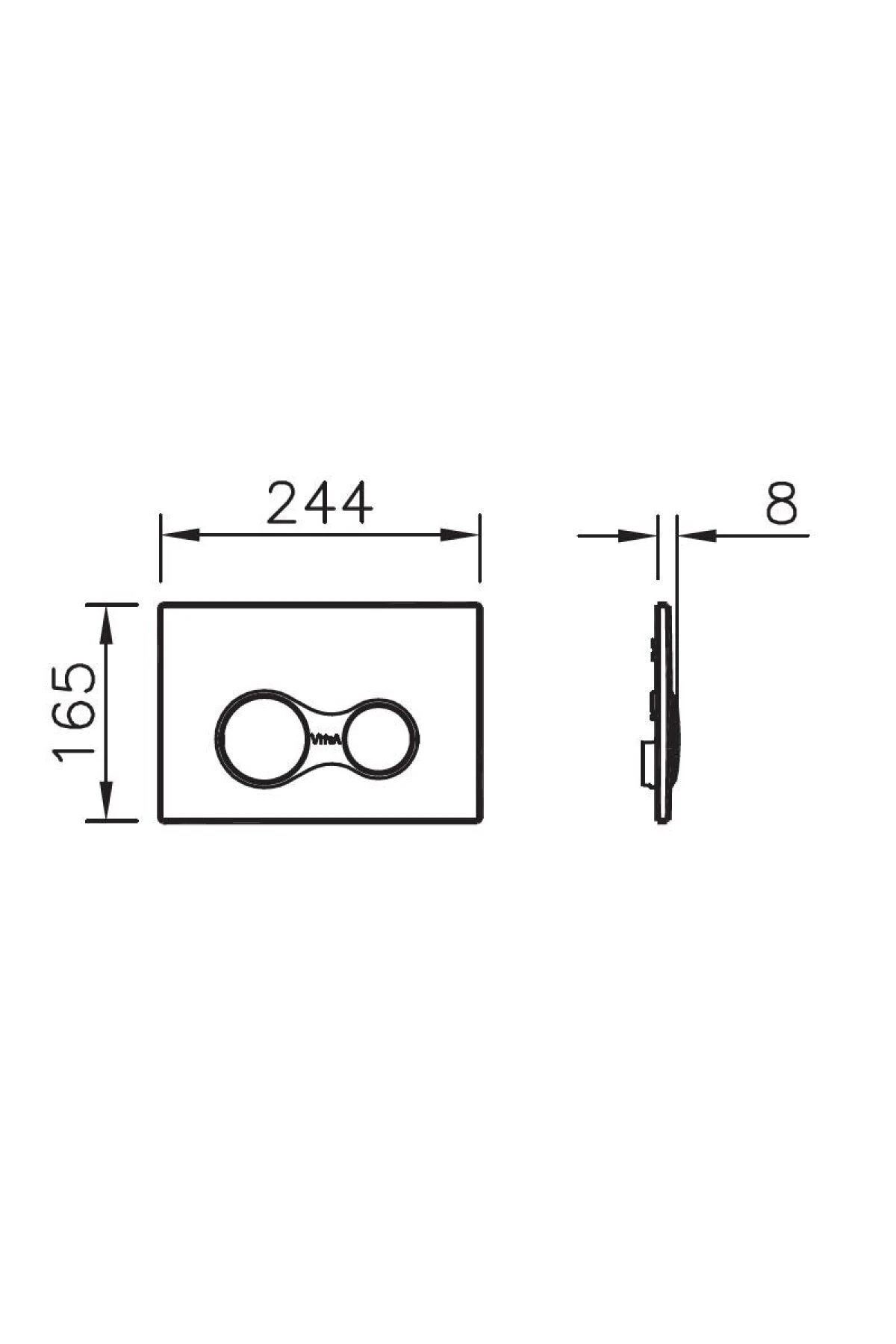 Sirius 740-0400 Kumanda Paneli Parlak Beyaz