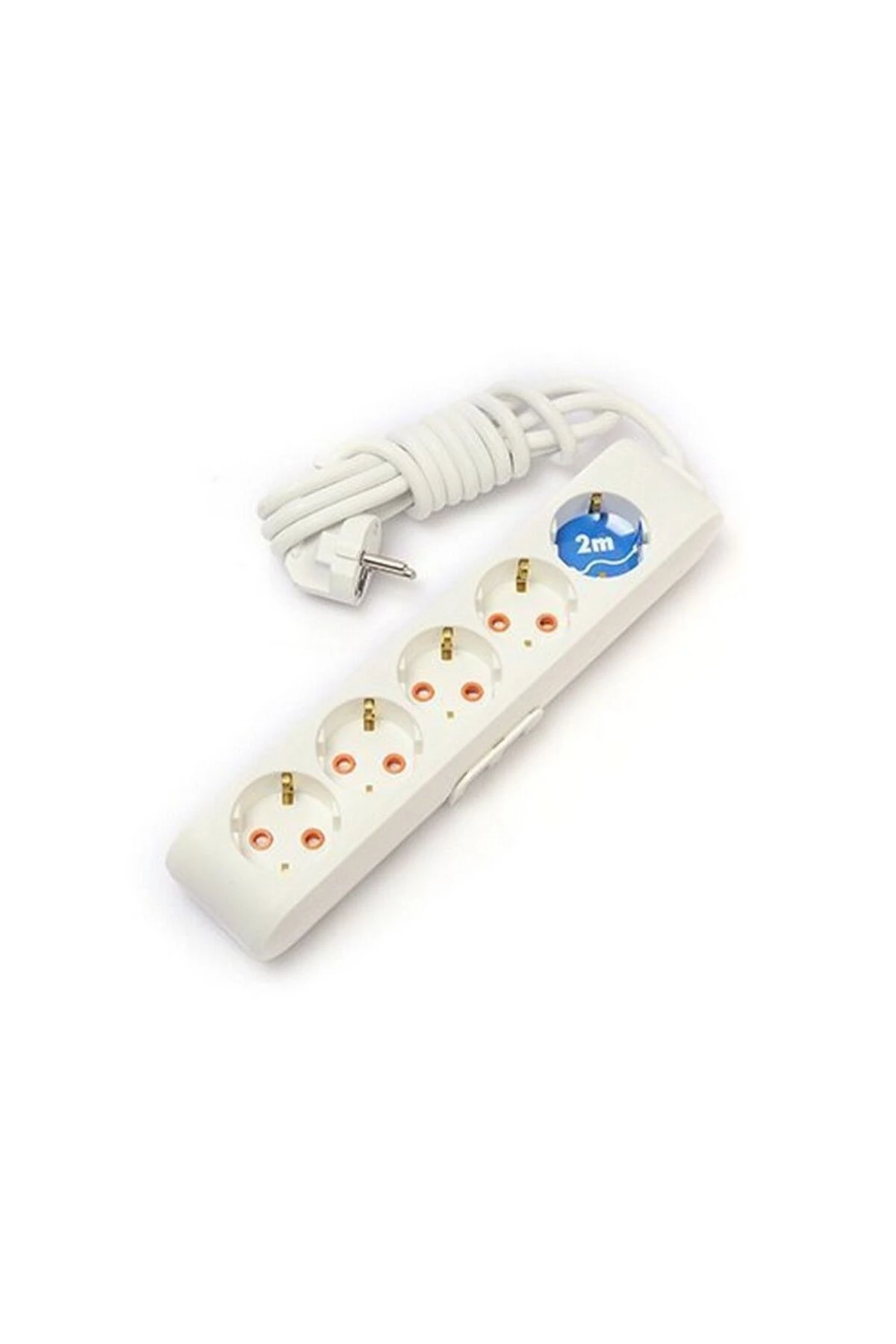 MULTİ-LET ÇOCUK KORUMALI BEŞLİ TOPRAKLI GRUP PRİZ 2 MT. KABLOLU 90113502