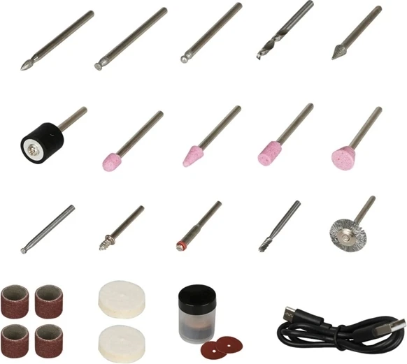 Akülü Mini Taşlama Gravür Seti Rtrmax