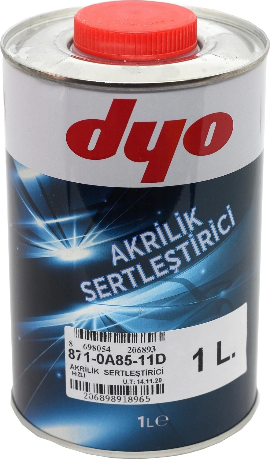 Akrilik Sertleştirici Şeffaf Normal 871-O531-11D 1 Lt