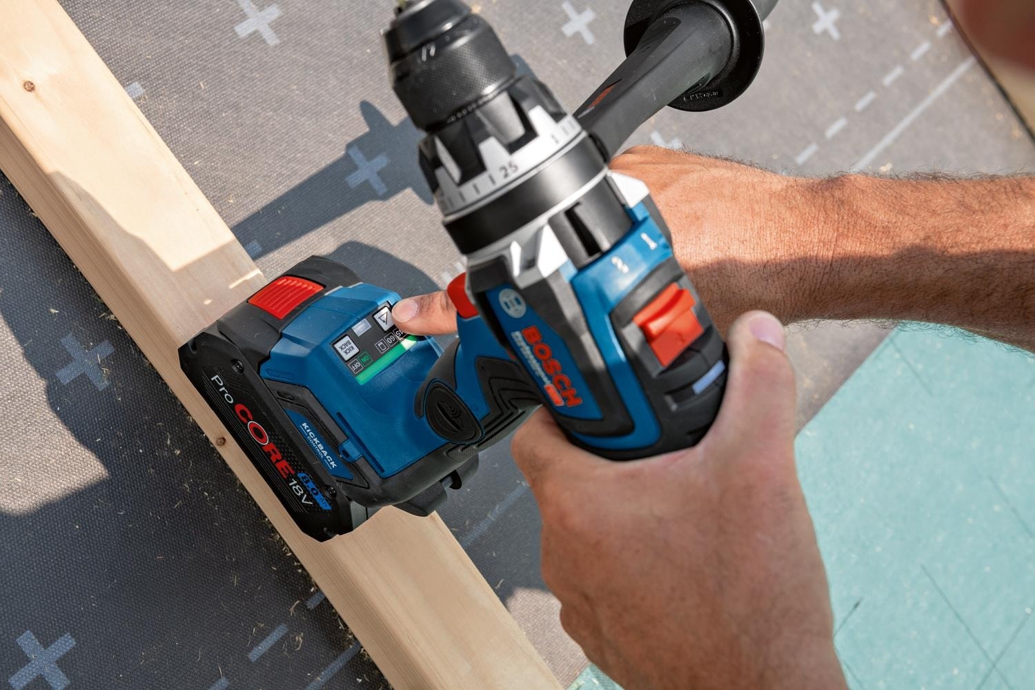 BOSCH Gsb 18V-110 C Procore 2X4.0AH Akülü Darbeli Vidalama