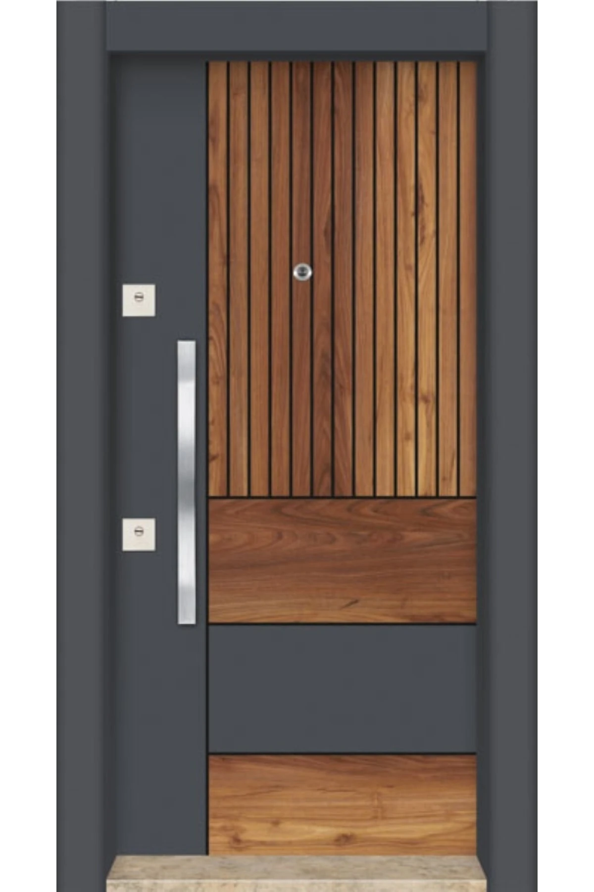 Daire Giriş Kapısı, Çelik Kapı, Mn-1108 Sağ