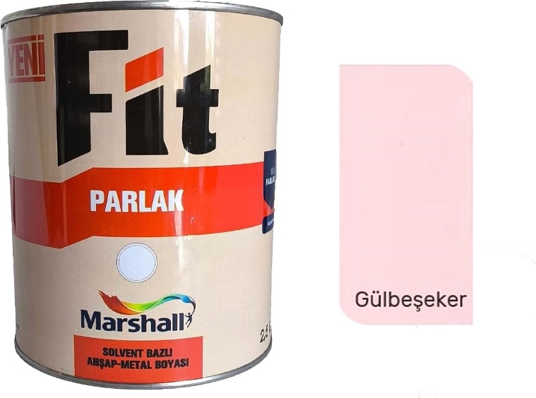 Fit Parlak Sentetik Yağlı Boya 0.75 Lt Gülbeşeker