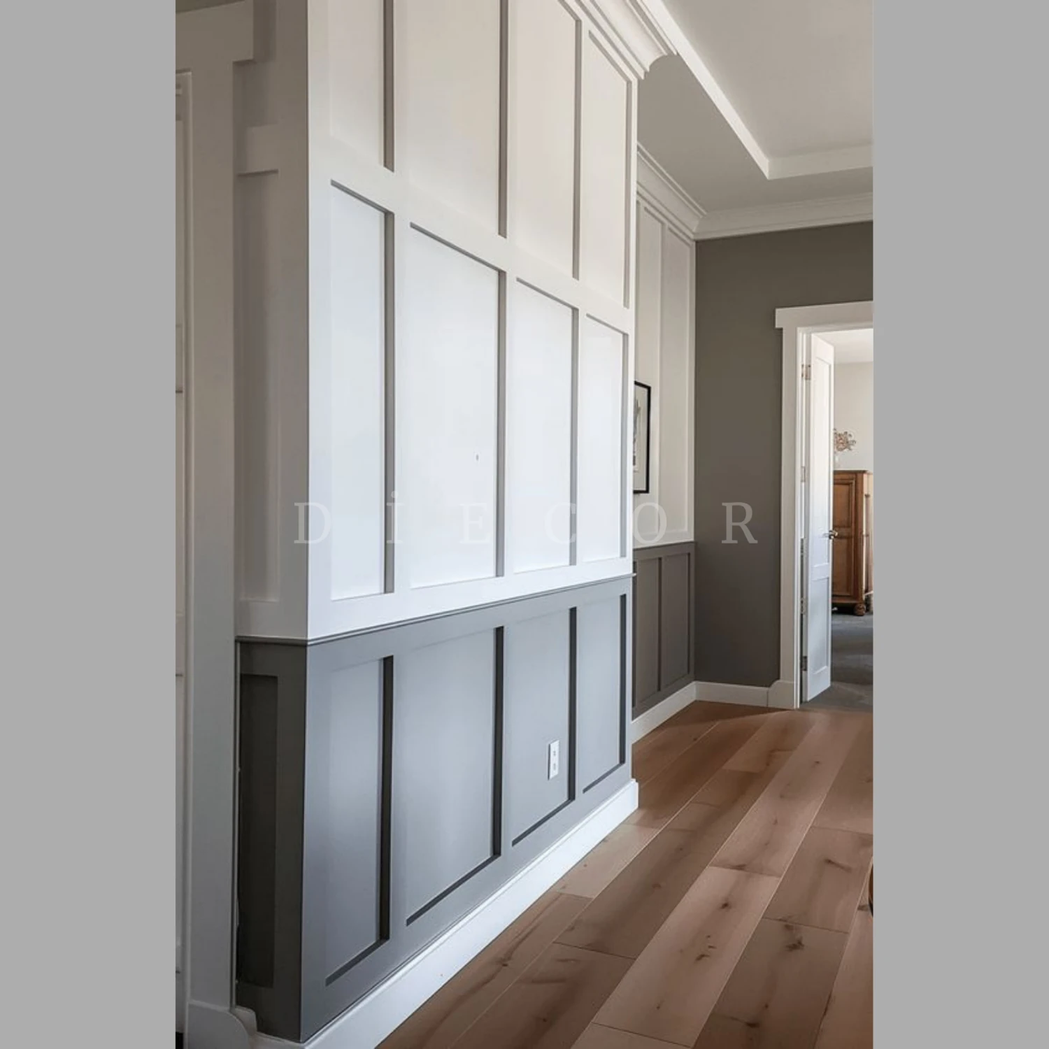 Dekoratif Boyanabilir 5 Adet 7,5 cm Polistren Duvar Çıtası