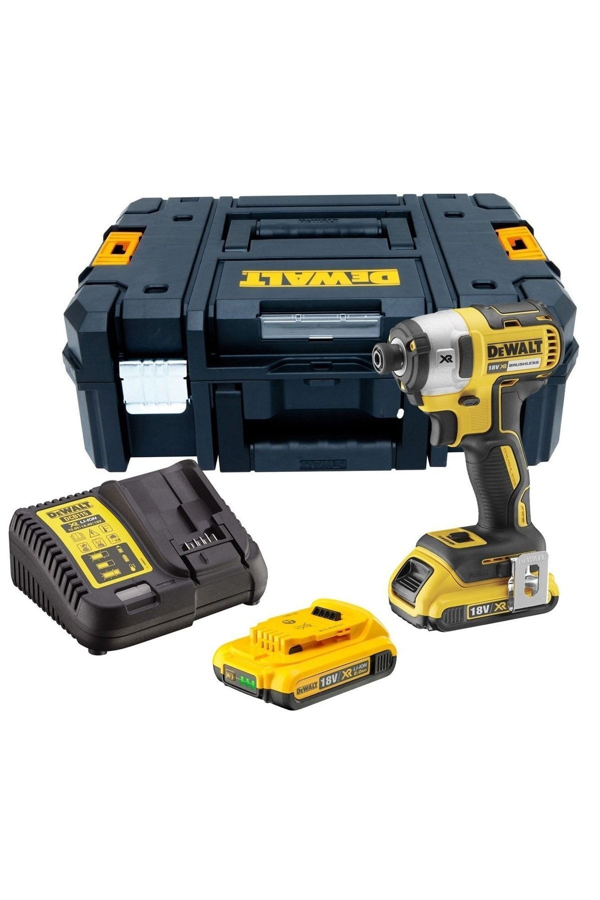 Dcf887d2 Kömürsüz Darbeli Tornavida 18v 2,0ah 205nm