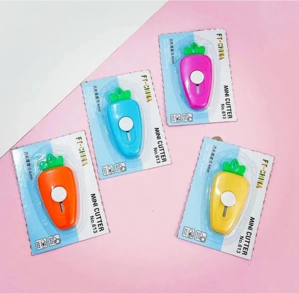 Mini Maket Bıçağı - Karışık Sevimli Tasarımlar