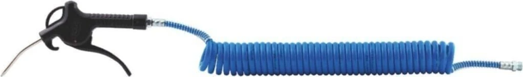 Plastik Kısa Hava Tabancası (Siyah) - 5m Poliüretan Hortumlu