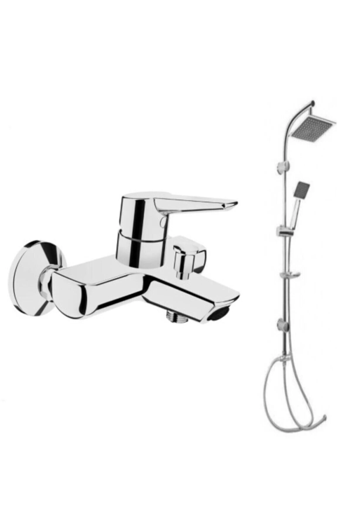 Solid S Banyo Bataryası Ve Karine Tepe Yağmurlama Duş Takımı