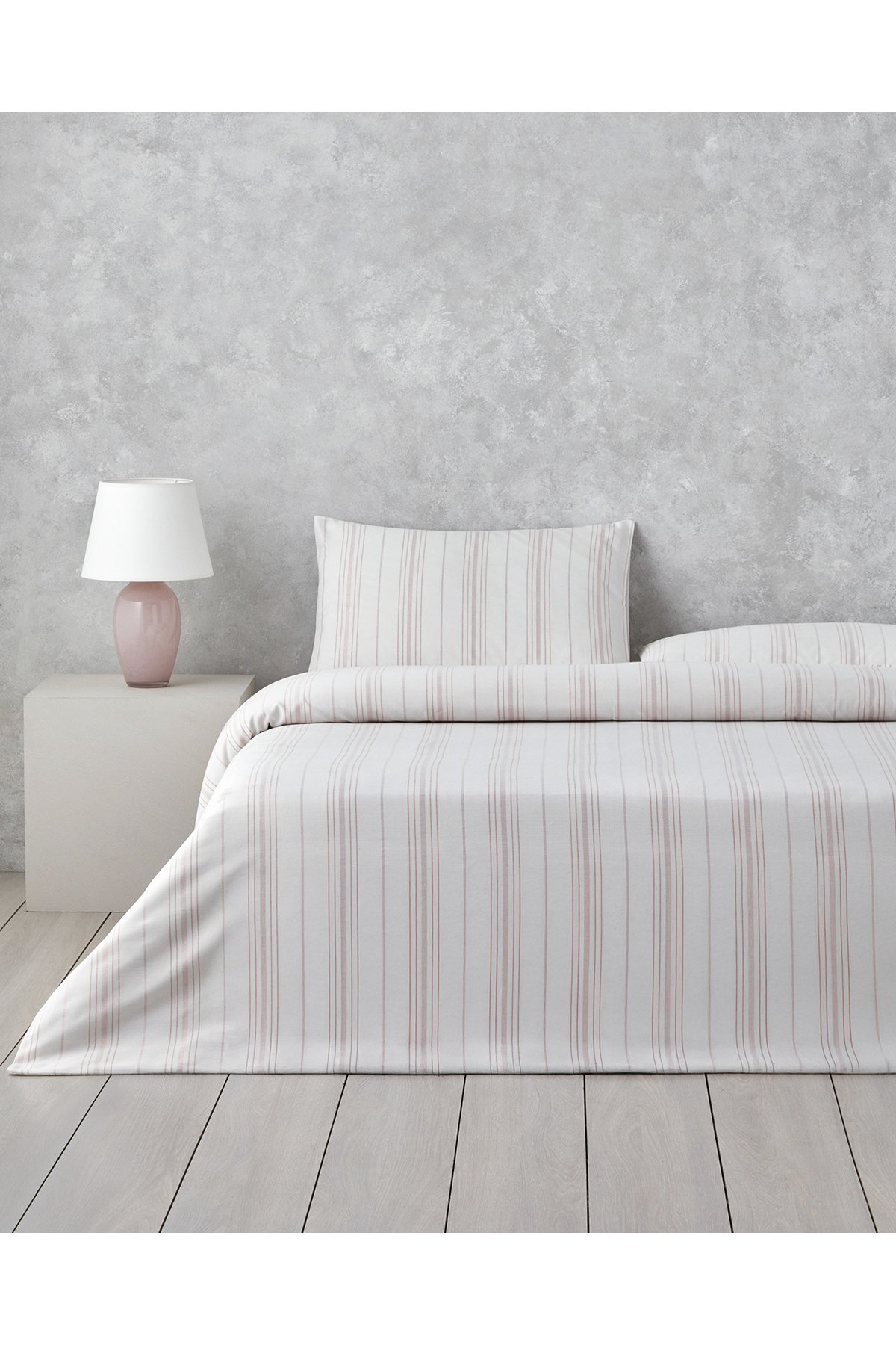 Crystal Vibe İpliği Boyalı Çift Kişilik Nevresim Takımı 200x220 cm Pembe