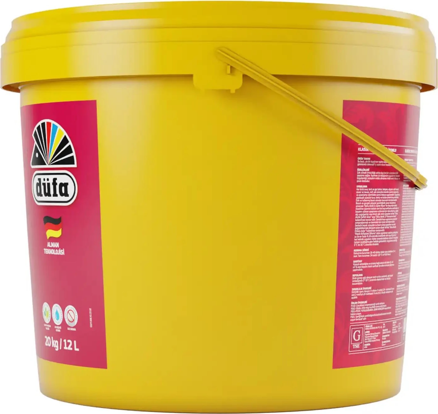 Klasik plast Silikonlu İç Cephe Duvar Boyası 1179 Kum Beji 12 l