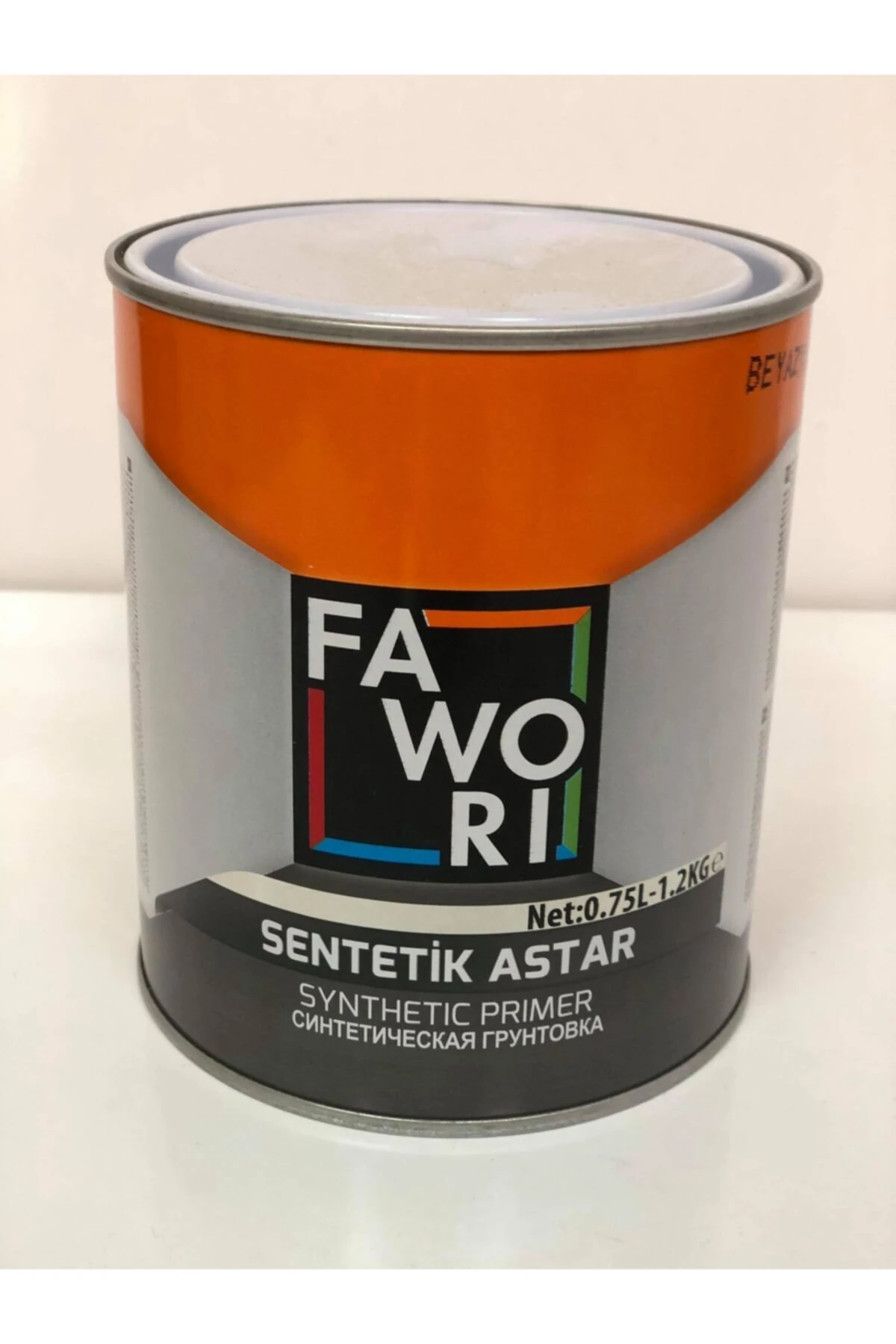 Sentetik Astar Boya Beyaz 0,75 Litre