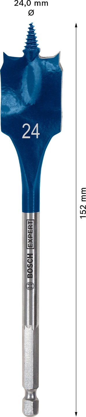 BOSCH Expert Self Cut Speed Yaprak Delme Ucu 24 x 152 mm
