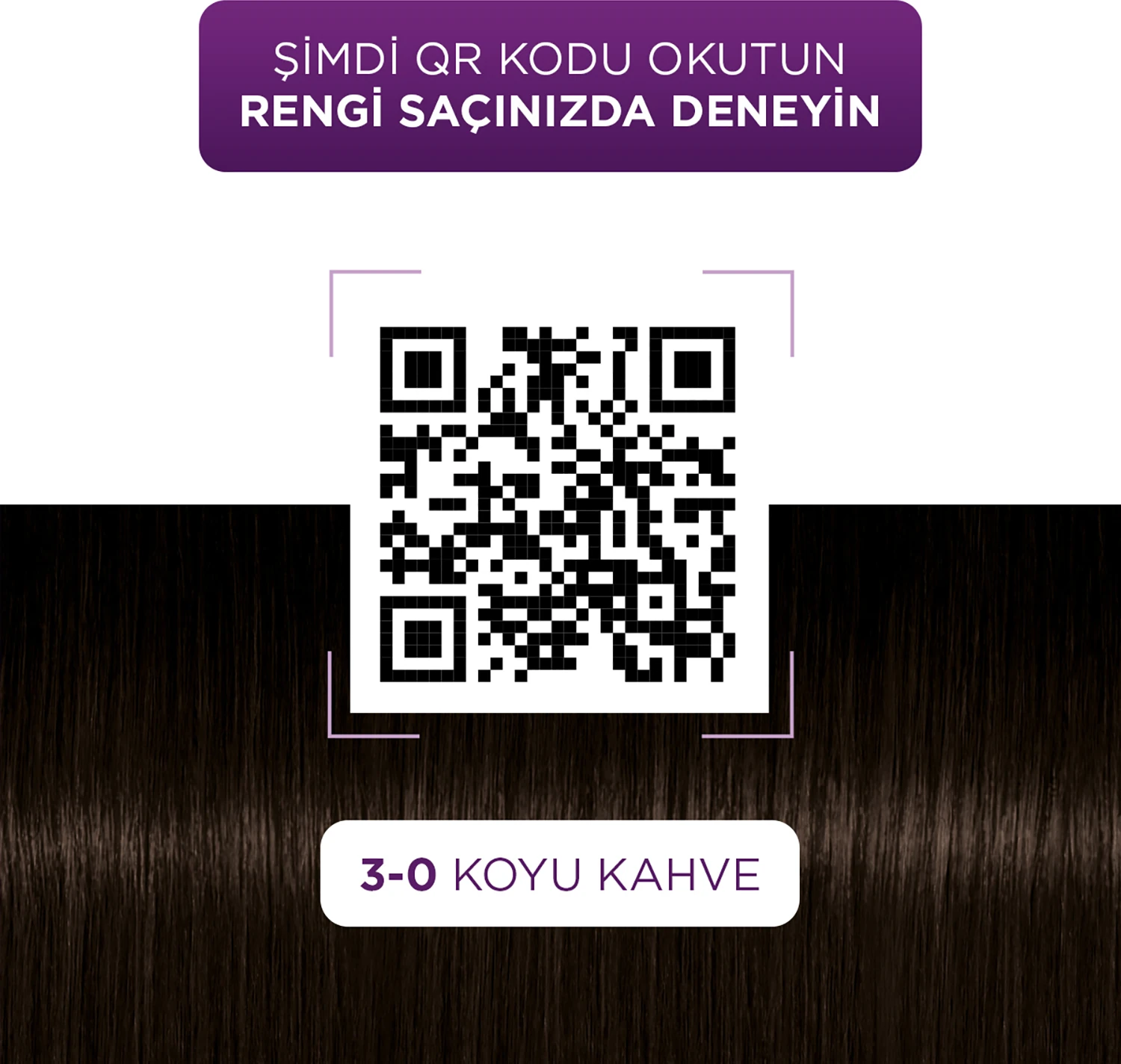 Göz Alıcı Renkler 3-0 Koyu Kahve Pentanol & Besleyici Yağ İçeren Saç Boyası 115 ml