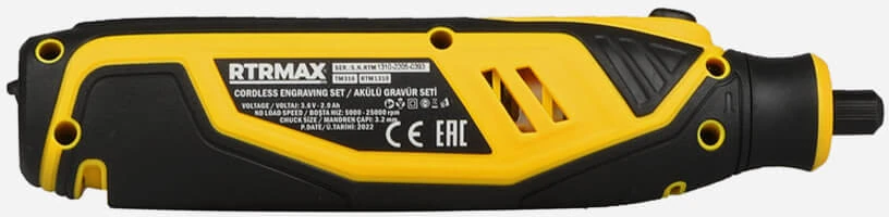 Şarjlı Mini Taşlama Hobi Gravür Seti RTM1310