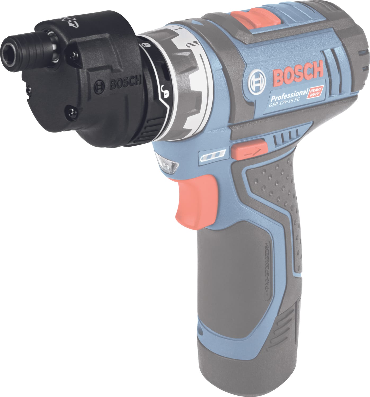 BOSCH Professional GFA 12-E Ofset Açı Adaptörü (GSR 12-15 FC ile uyumlu)